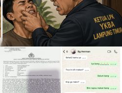 Rayu pacar orang, Oknum Ketua LPK YKBA Lampung Timur diLaporkan ke polres lampung