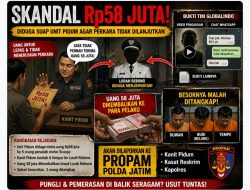 SKANDAL HUKUM MOJOKERTO: Rp58 JUTA DIDUGA JADI “KUNCI DAMAI”, DIBANTAH, DIKEMBALIKAN, LALU TIBA-TIBA PENANGKAPAN! ADA APA DI BALIK UNIT PIDUM?