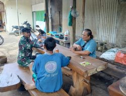 Hangatnya Silaturahmi Babinsa di Paranggupito, Perkuat Sinergi untuk Kemajuan Desa