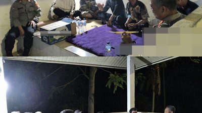 Kapolres Way Kanan Sambangi Warga Kampung Sriwijaya di Pos Ronda*