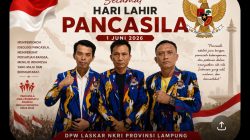 DPW LASKAR NKRI Provinsi Lampung Ajak Masyarakat Perkuat Persatuan di Momentum Hari Lahir Pancasila 2026