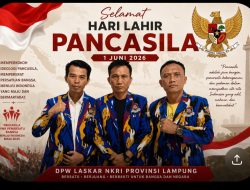DPW LASKAR NKRI Provinsi Lampung Ajak Masyarakat Perkuat Persatuan di Momentum Hari Lahir Pancasila 2026